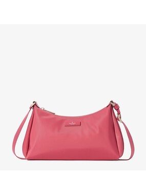 kate spade Carter Nylon Small Shoulder Bag, Rose Oil NWT